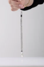 Kelly Gourmette bracelet, very small model size SH - Image 7