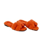 Oran sandals shearling size 36.5 - Image 2