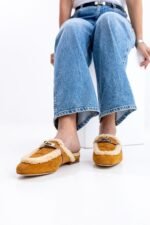 Oz mule shearling Naturel size 39.5 - Image 2