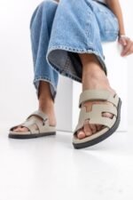 Chypre Sandals Beige Esquisse size 36.5 - Image 2