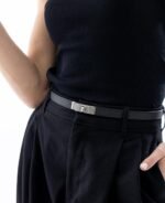 Kelly belt black PHW - Image 2