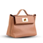 Hermès mini 24/24 evercolor / swift gold GHW - Image 3