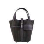 Hermès Picotin 18 Cargo Dark Bronze / Ebene Swift / Toile PHW