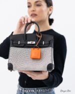 Hermes Sac Orange Charm - Image 3