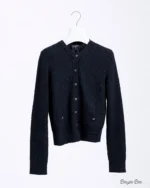 Chanel Coco beach black cardigan size 38