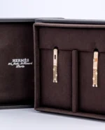 Hermès kelly gavroche earrings