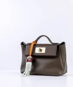 Hermès mini 24/24 bag vert loden GHW - Image 9
