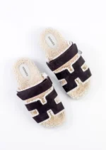 Hermés chypre sandal Marron Ébène / Écru Size 40 - Image 2