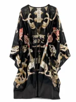 Hermès "Ferronnerie Remix" beach caftan