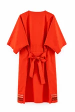 Hermès Embroidered beach caftan small - Image 5