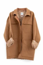 Hermes Short parka coat. Size Small ( large fit) - Image 3