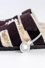 Hermés chypre sandal Marron Ébène / Écru Size 40 - Image 4