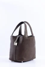 Hermès Picotin18 (Barenia leather Faubourg) Special leather eben PHW - Image 3