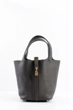 Hermès Picotin18 vert loden GHW