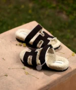 Hermés chypre sandal Marron Ébène / Écru Size 40 - Image 5