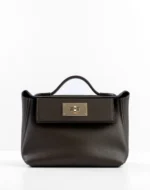 Hermès mini 24/24 bag vert loden GHW