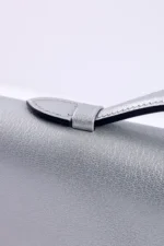 Hermès Kelly Cut Argent Chevre Chamkilight PHW - Image 6