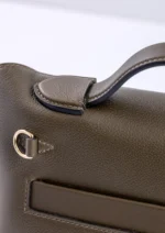 Hermès mini 24/24 bag vert loden GHW - Image 8