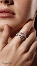 Hermès Chaine d'ancre ring, double row  size 56 - Image 3