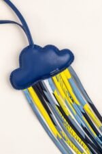 Colorful Hermès cloud charm with tassels - Image 2