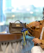 Colorful Hermès cloud charm with tassels - Image 4