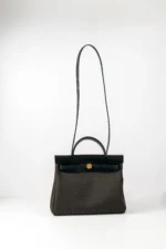 Hermès Herbag Zip 31 PM  Bai brun GHW