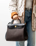 Hermès Herbag Zip 31 PM  Bai brun GHW - Image 9