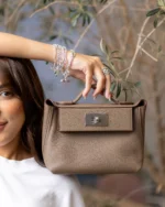 Hermès Mini 24/24 Etoupe PHW - Image 7